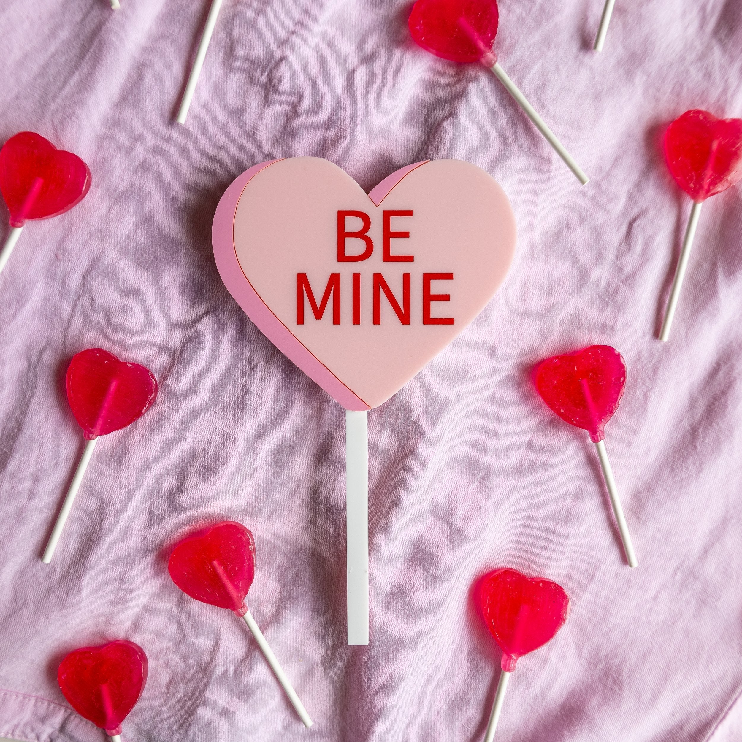 Valentines Day Toppers and Cupcake Charms