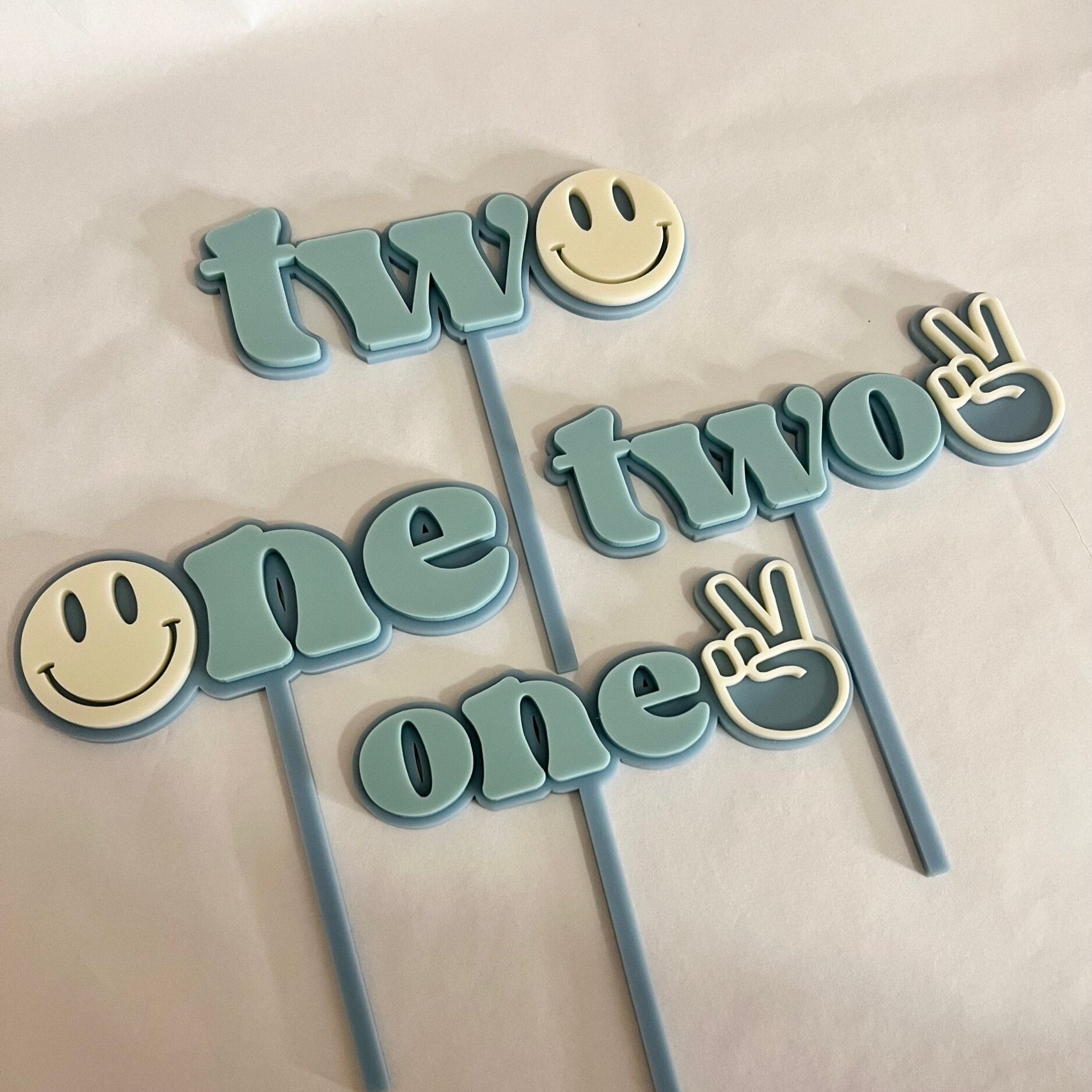 Groovy One - Cake Topper-SQ9579212