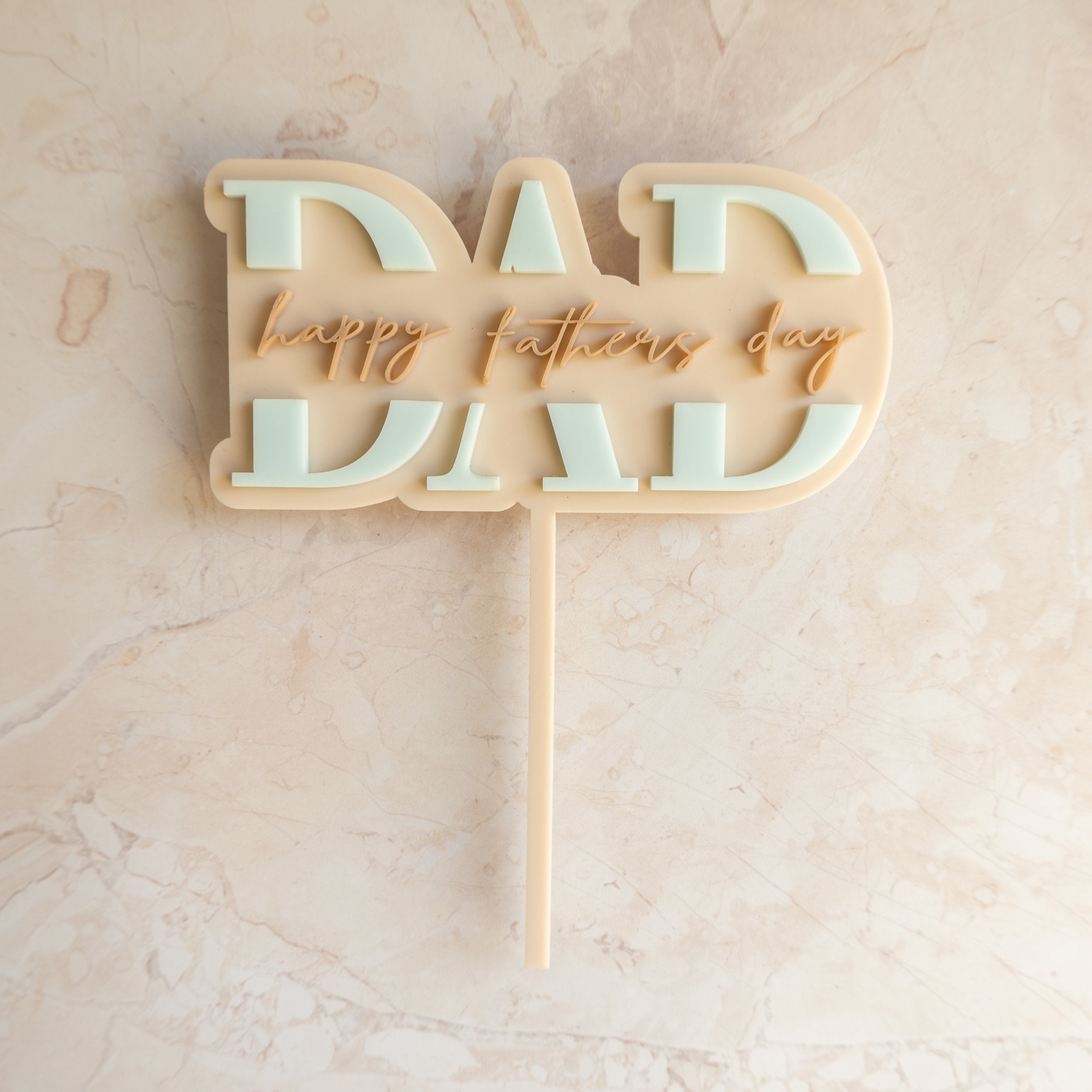 Happy Father's Day - Cake Topper