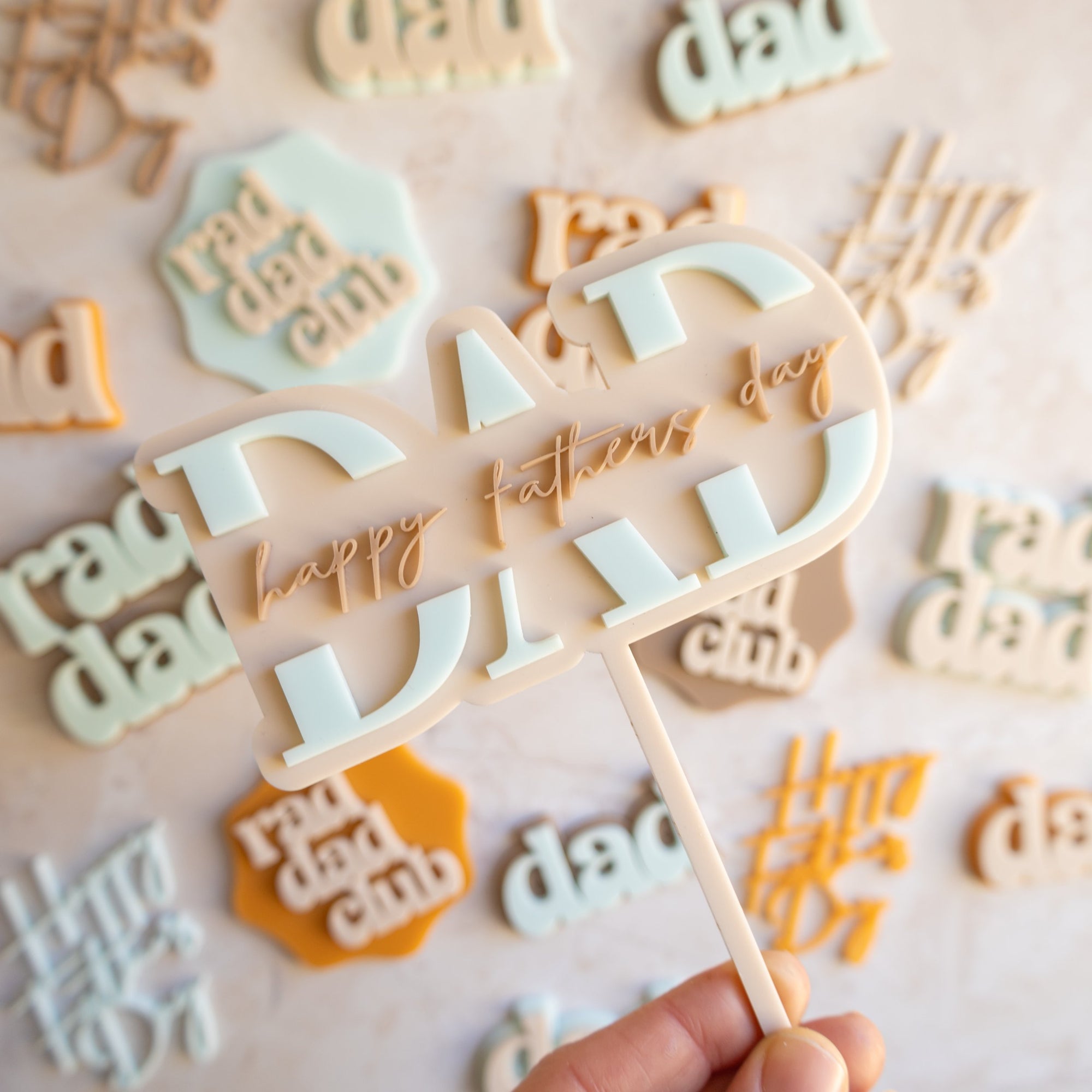 Happy Father's Day - Cake Topper