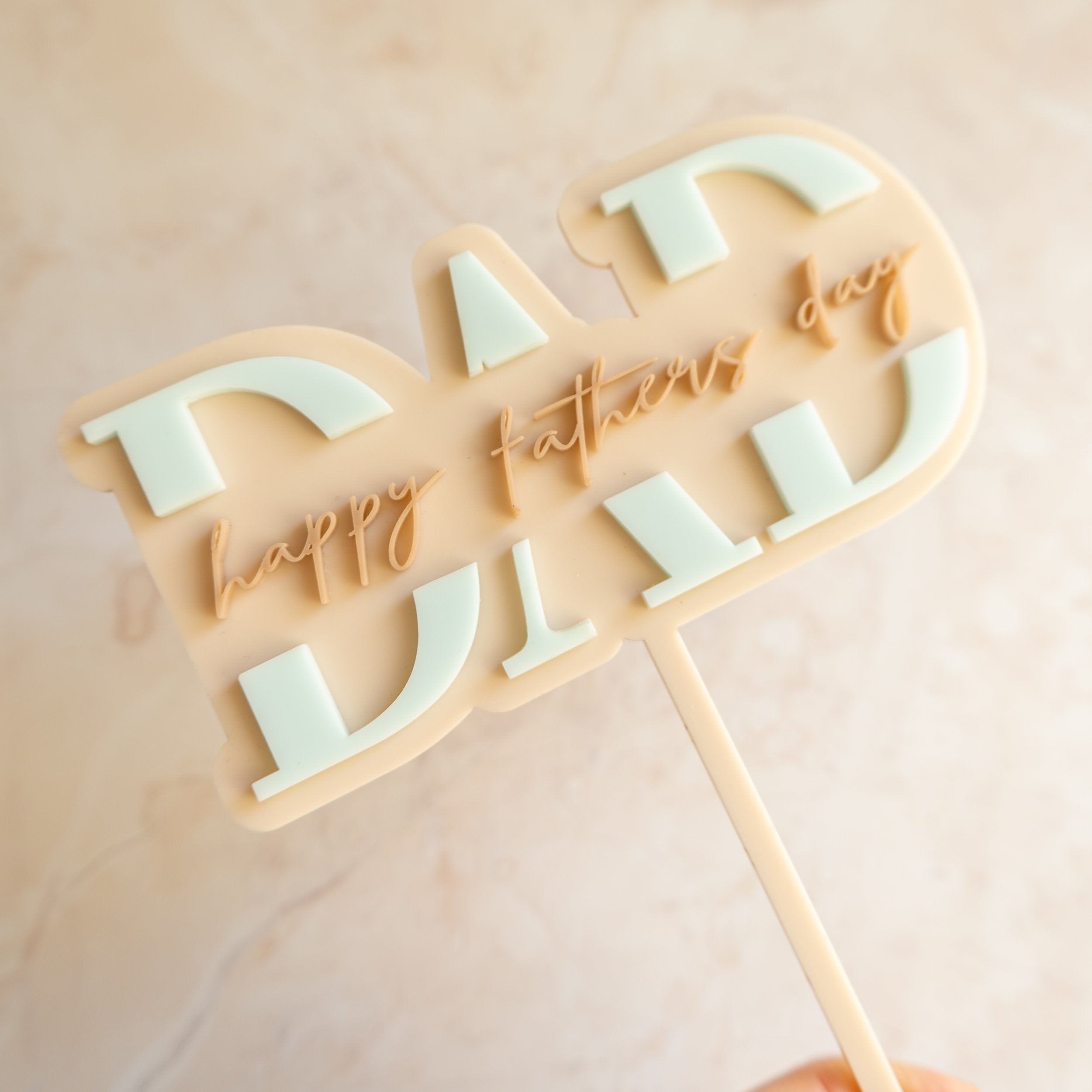 Happy Father's Day - Cake Topper