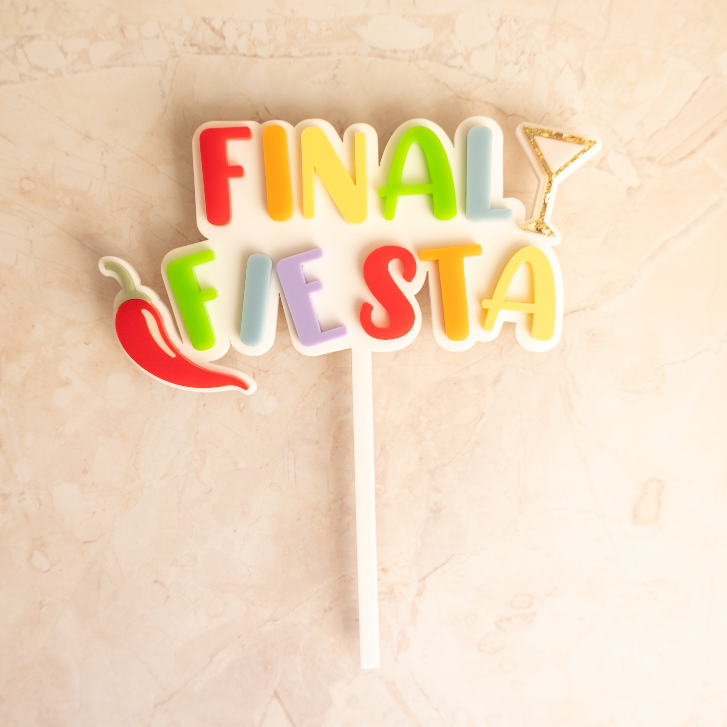 Final Fiesta - Cake Topper-SQ1203136