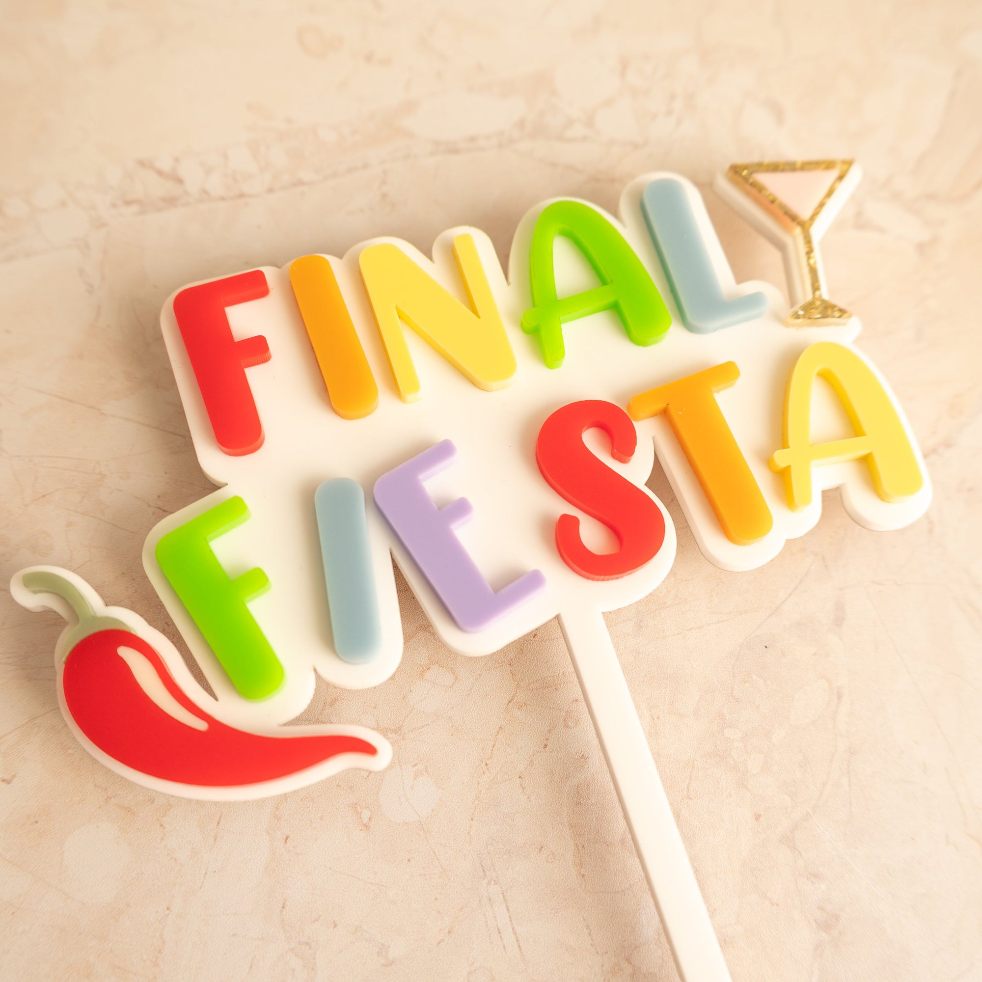 Final Fiesta - Cake Topper-SQ1203136