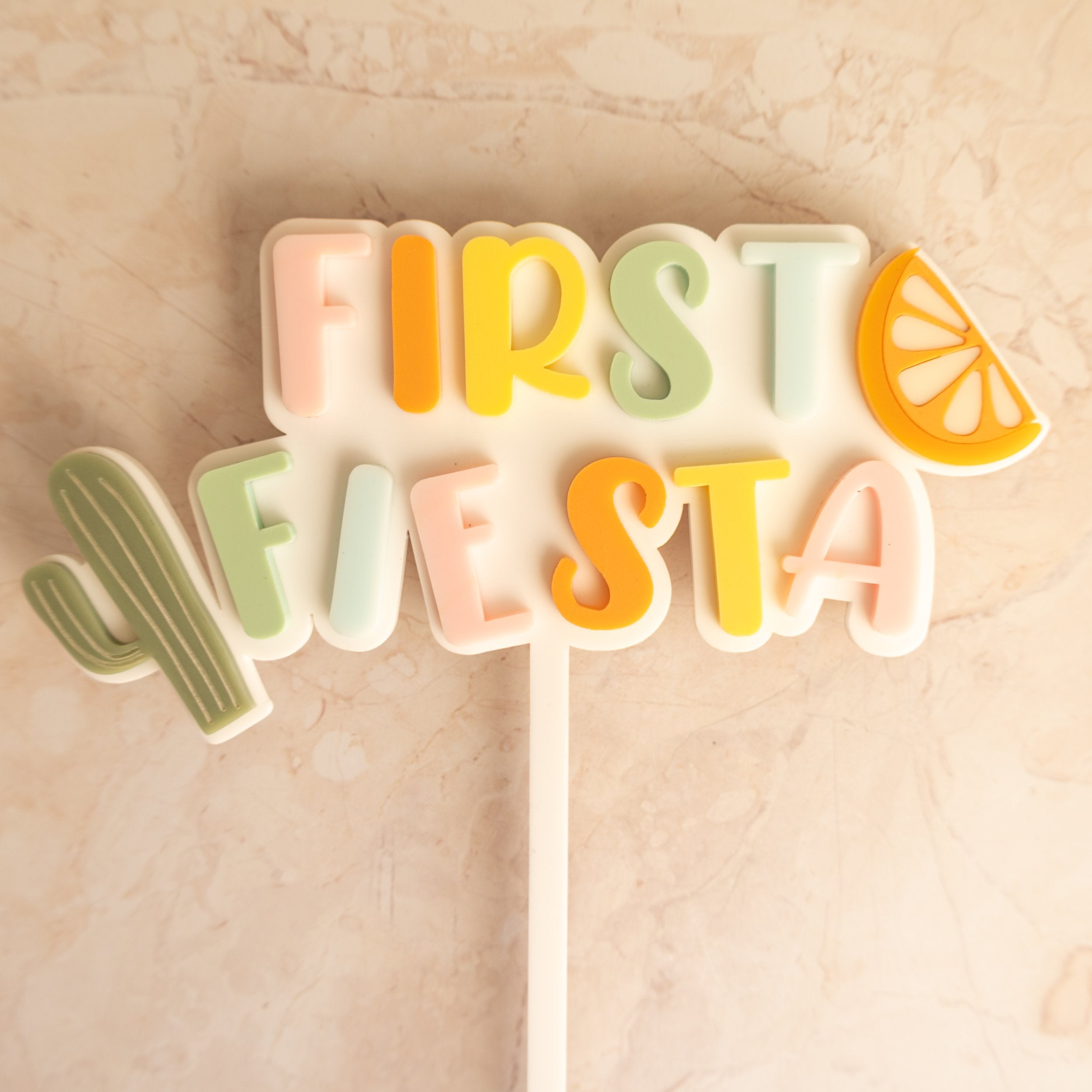 First Fiesta - Cake Topper-SQ9023653