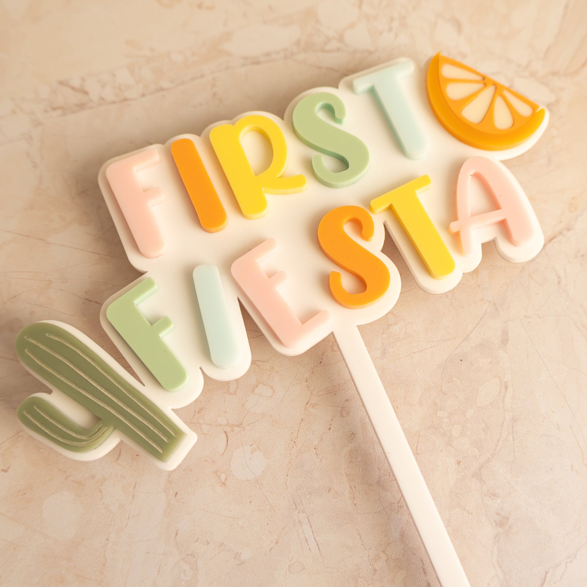 First Fiesta - Cake Topper-SQ9023653