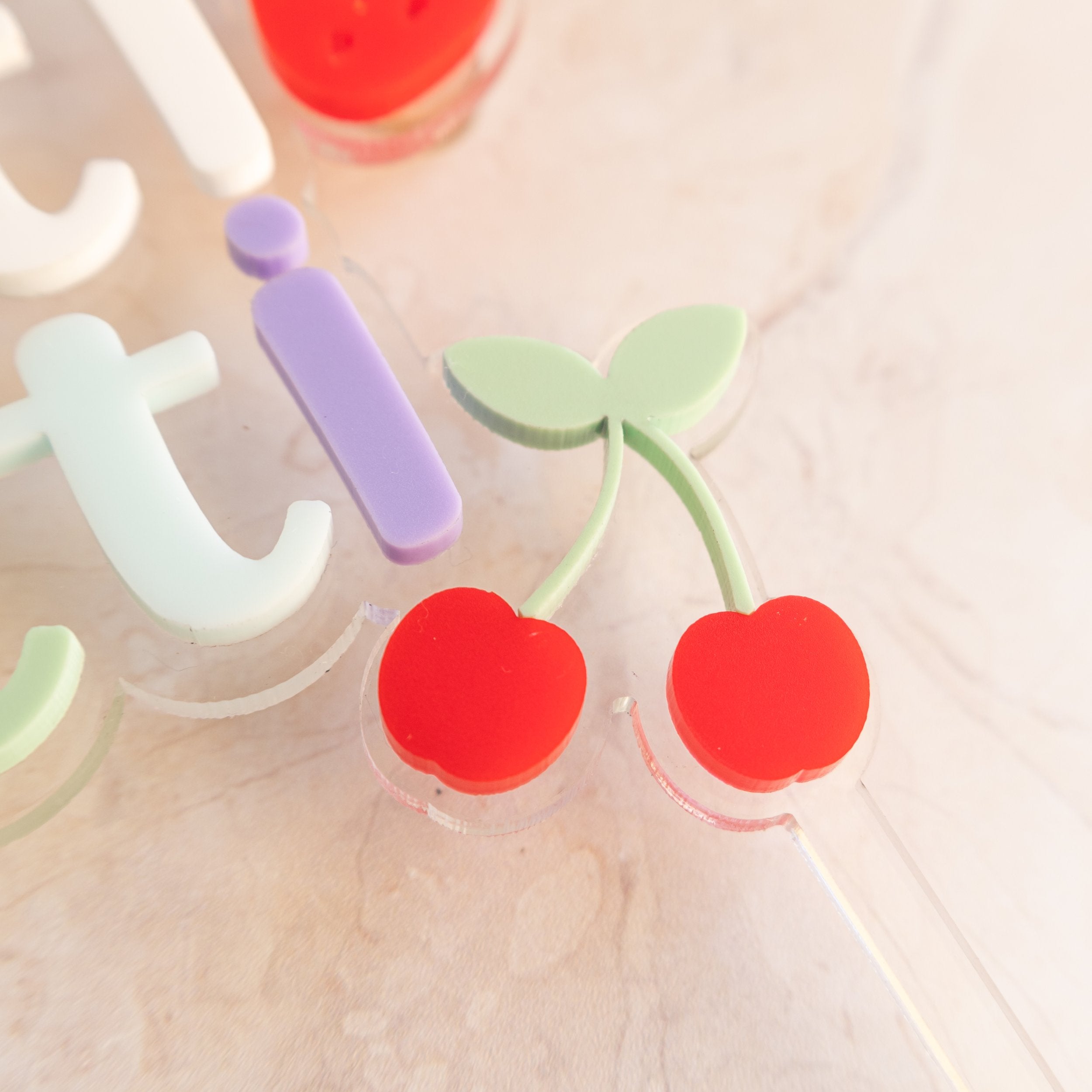 Two-ti Frutti - Cake Topper