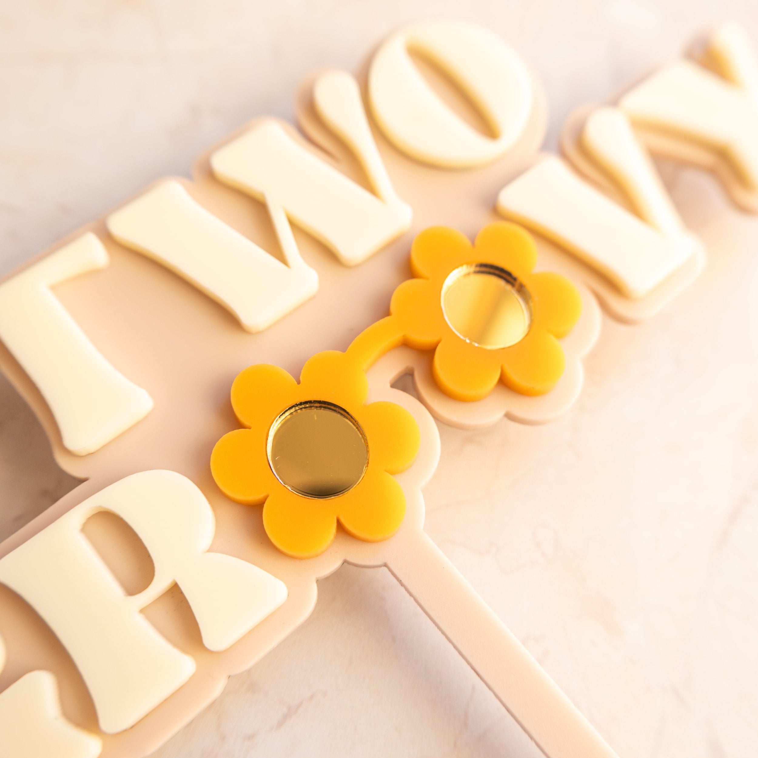 Two Groovy - Cake Topper Set-SQ9840370
