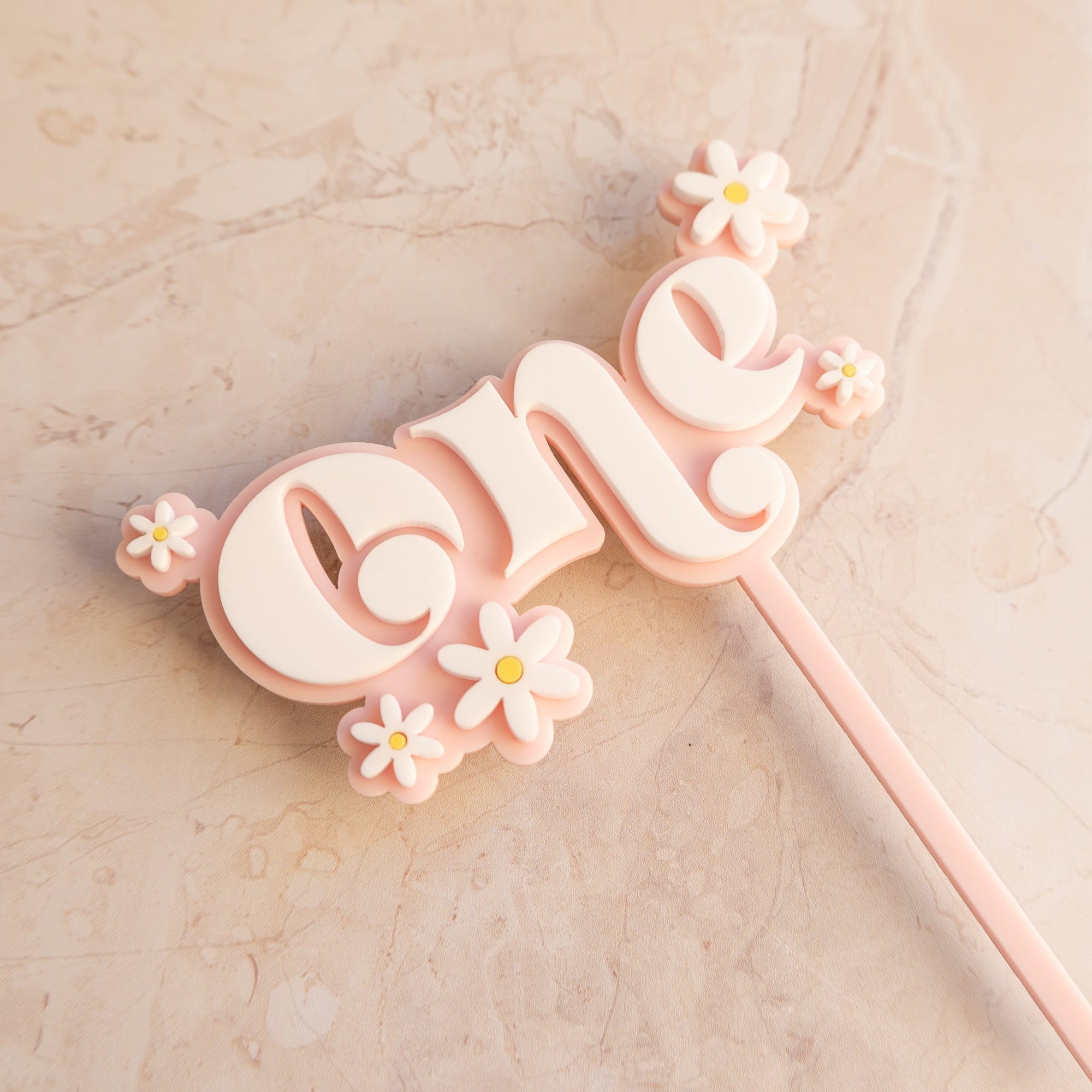 Bloomin' Birthday - Cake Topper-SQ3101635