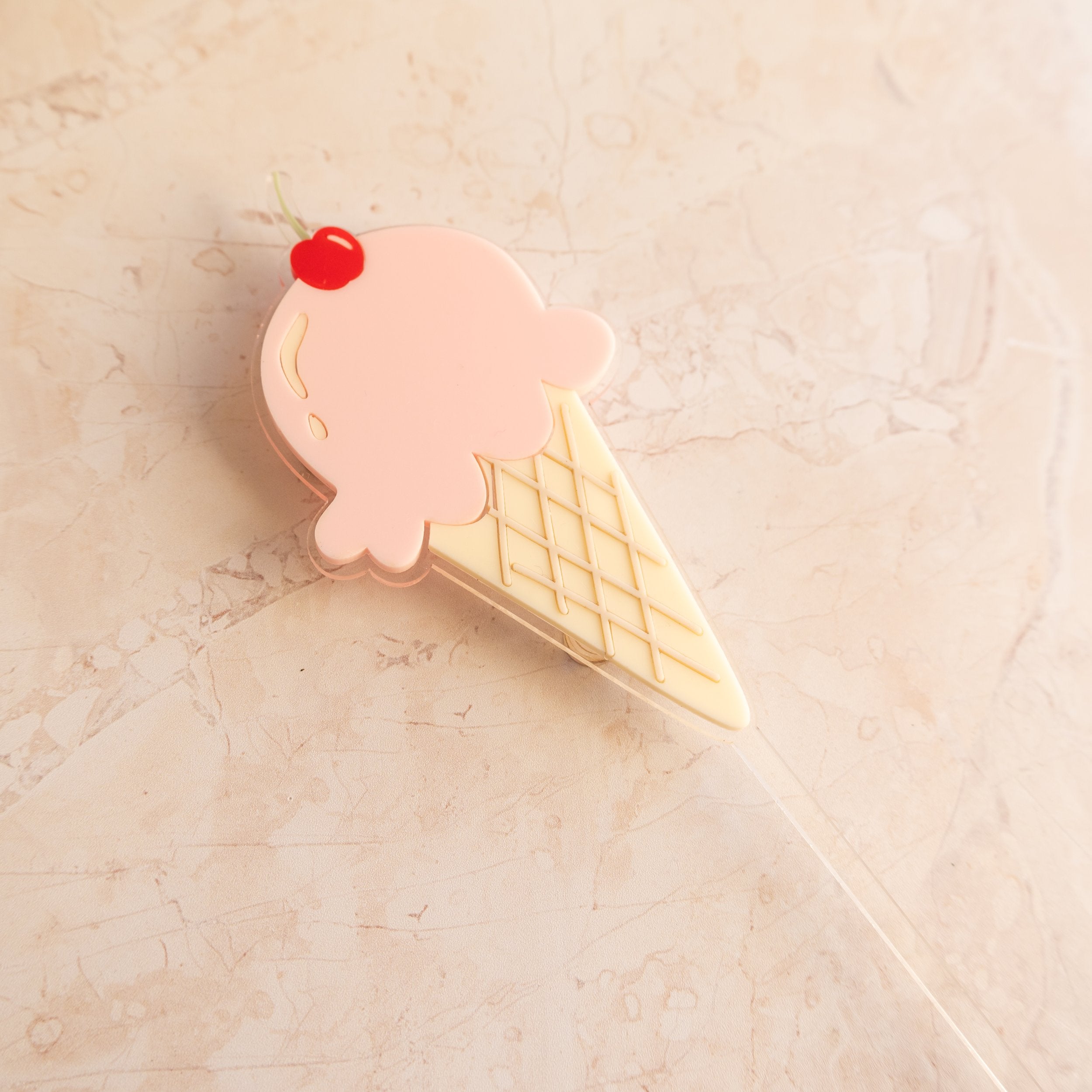 We All Scream For Ice Cream - Cake Topper