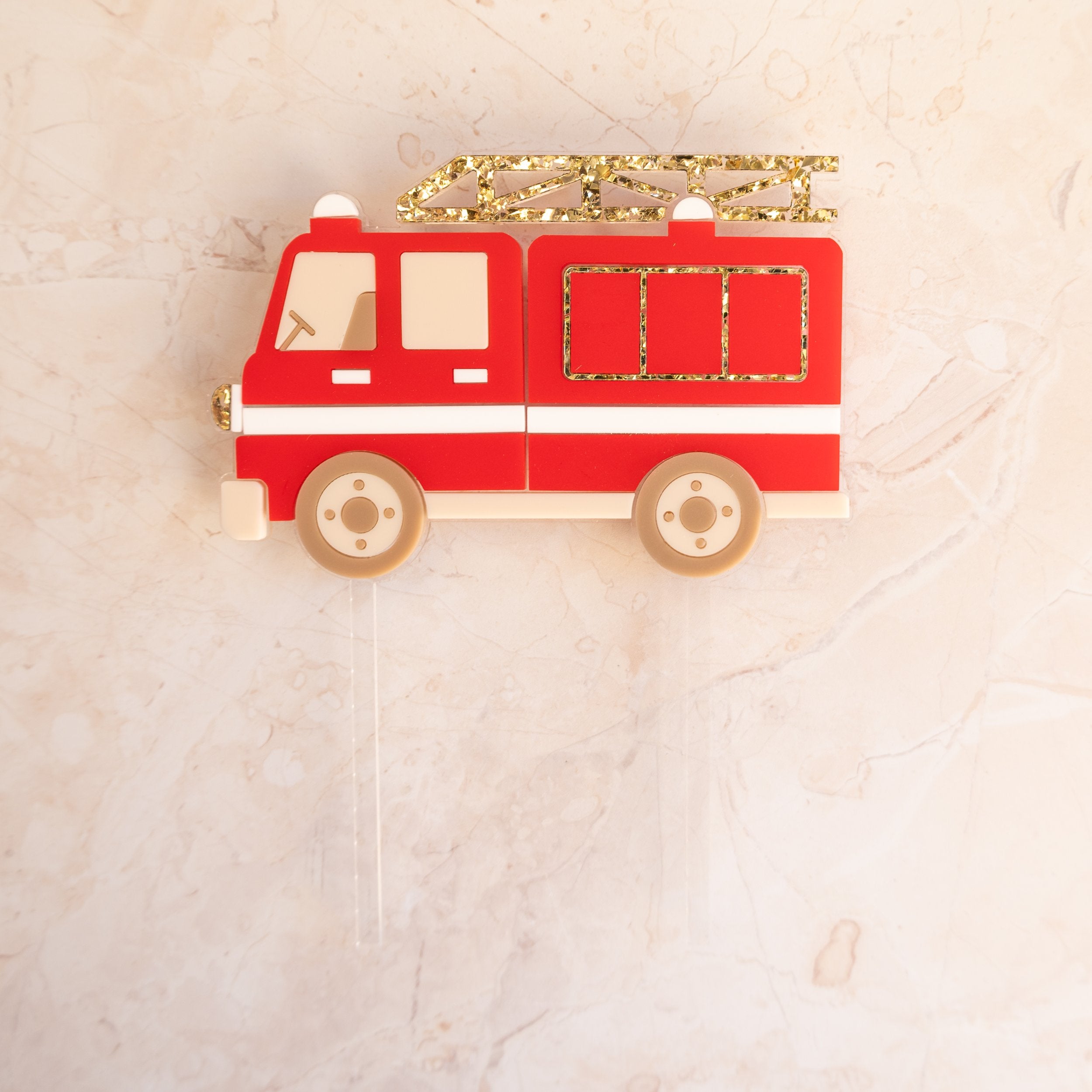 Little Firefighter - Cake Topper