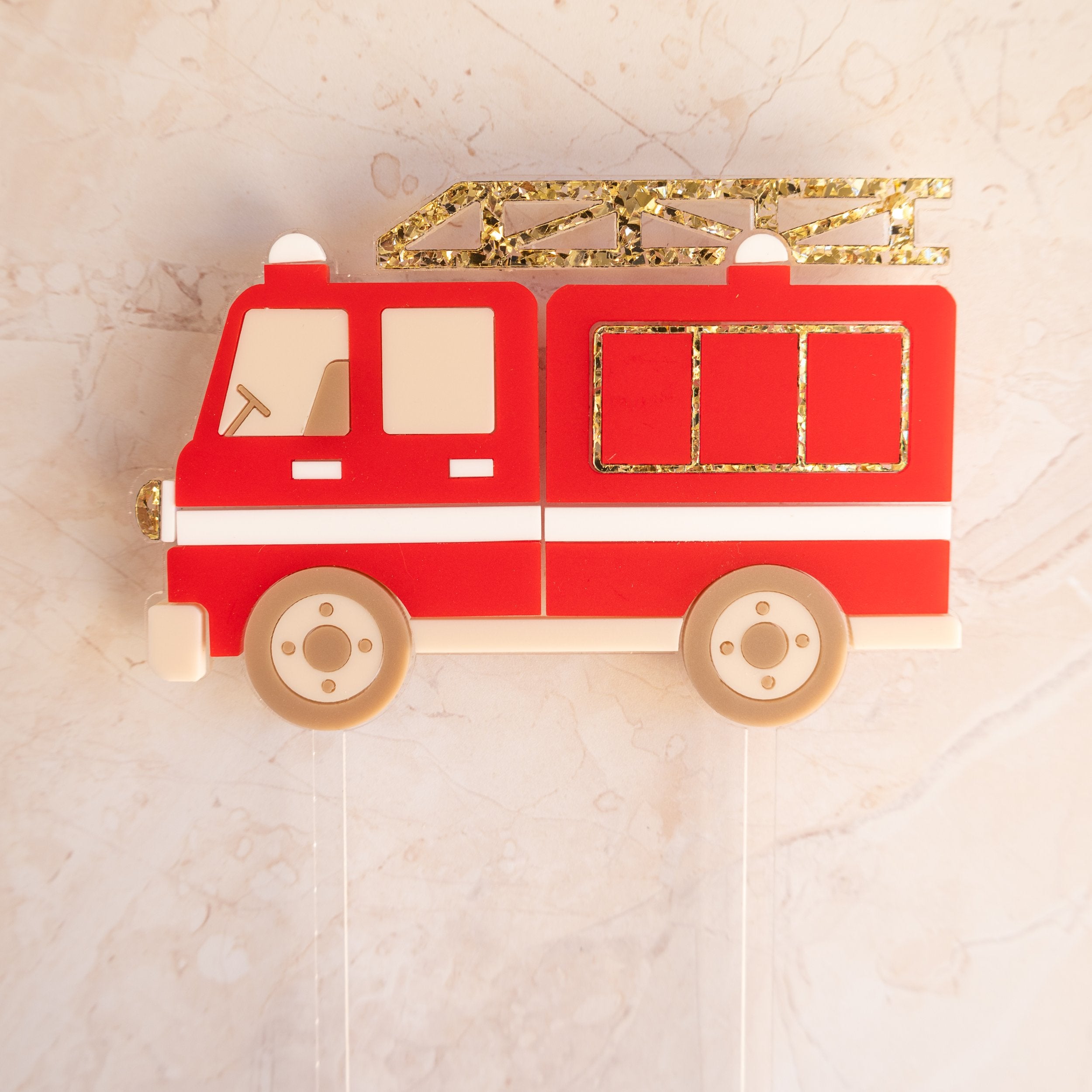 Little Firefighter - Cake Topper