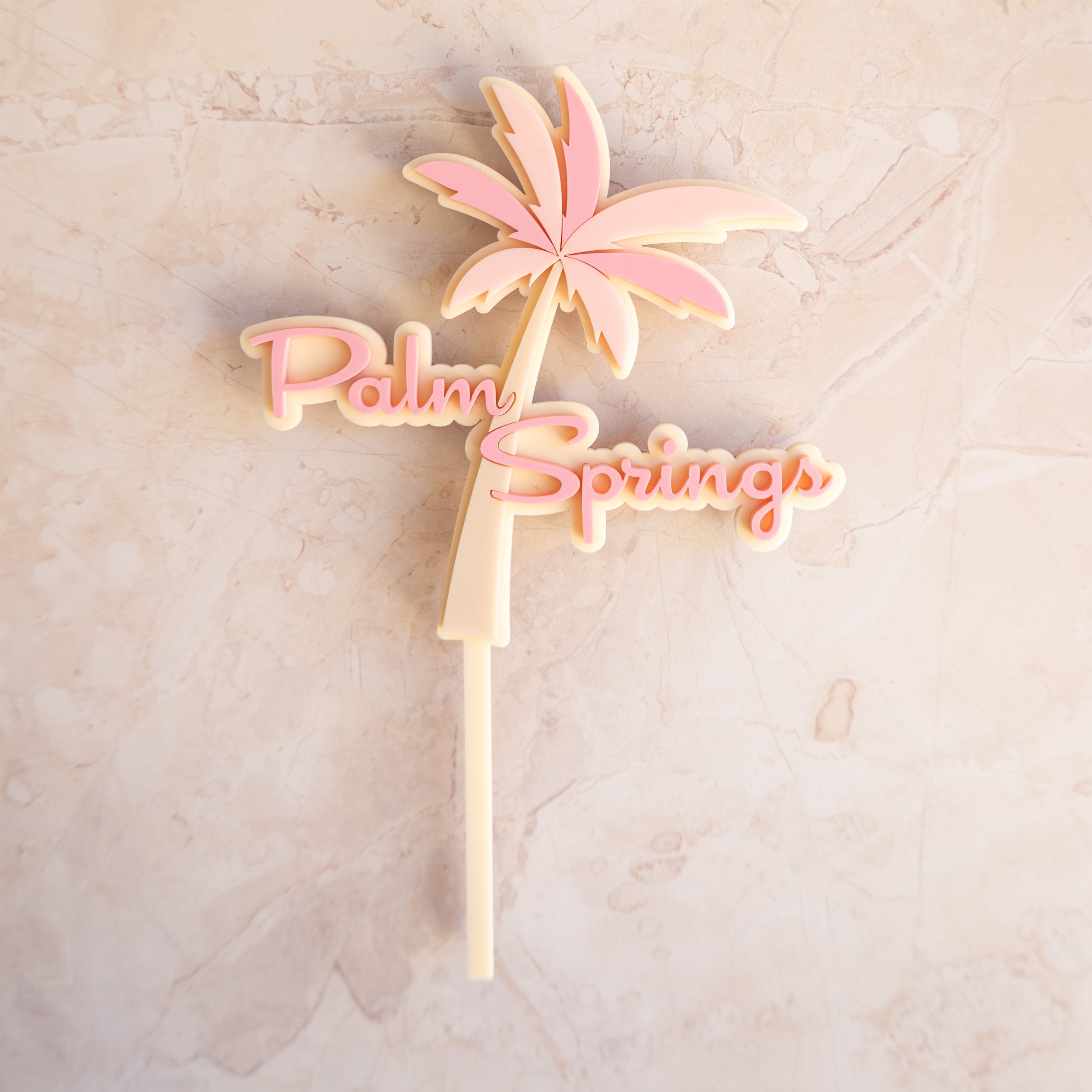 Palm Springs - Cake Topper