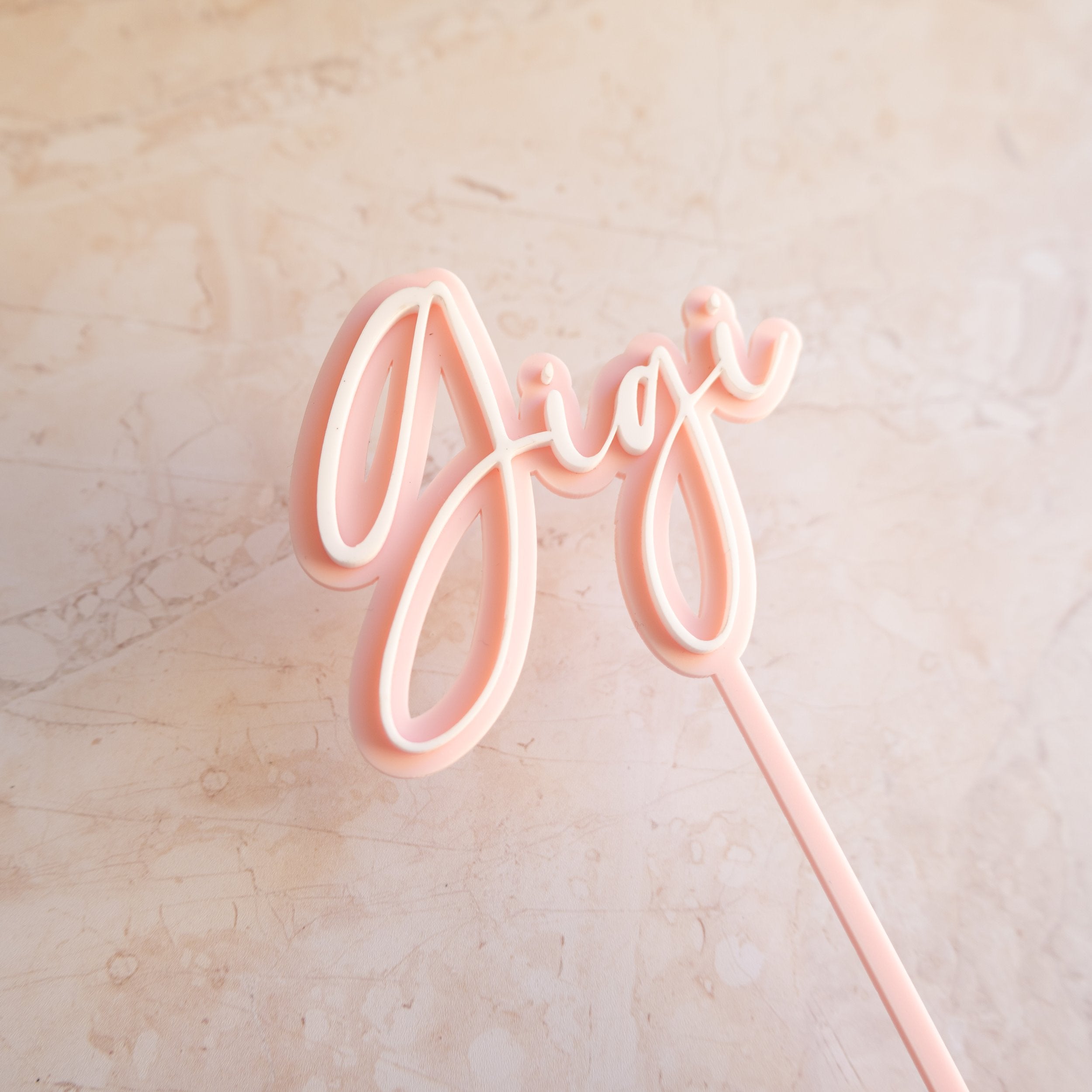 Custom Name - Cake Topper