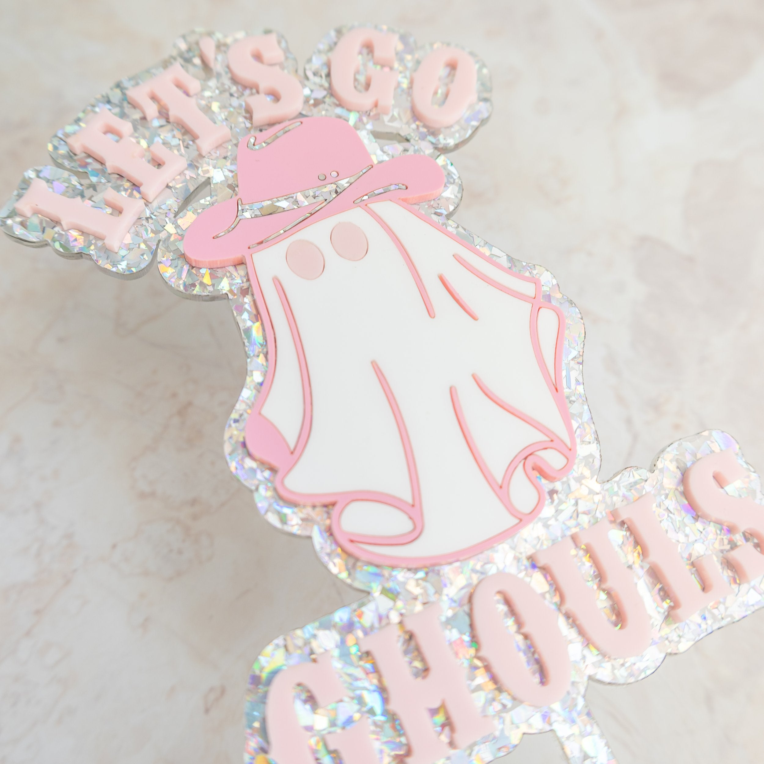 Let's Go Ghouls - Cake Topper