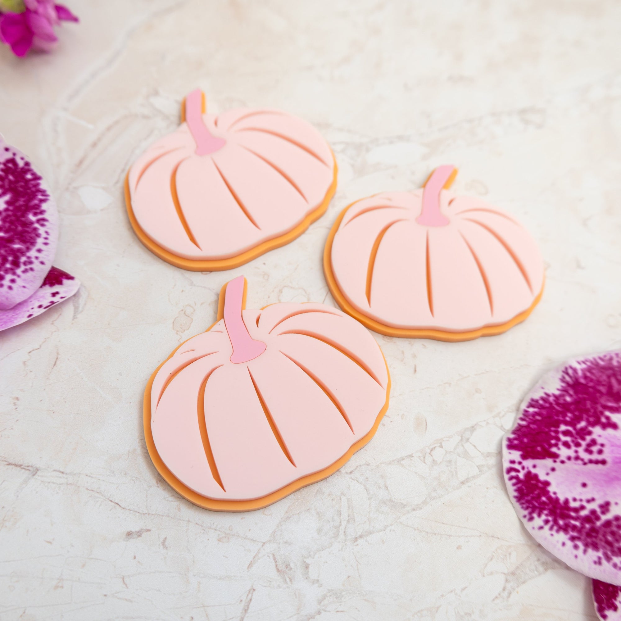 Pumpkin Mini Plaque (set of 3)