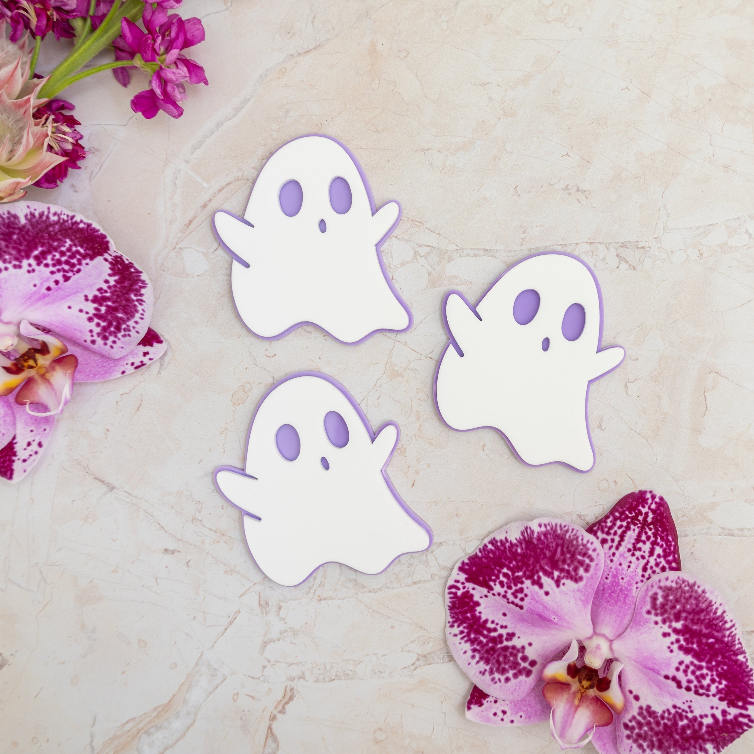 Ghost Mini Plaque (set of 3)-SQ7738762