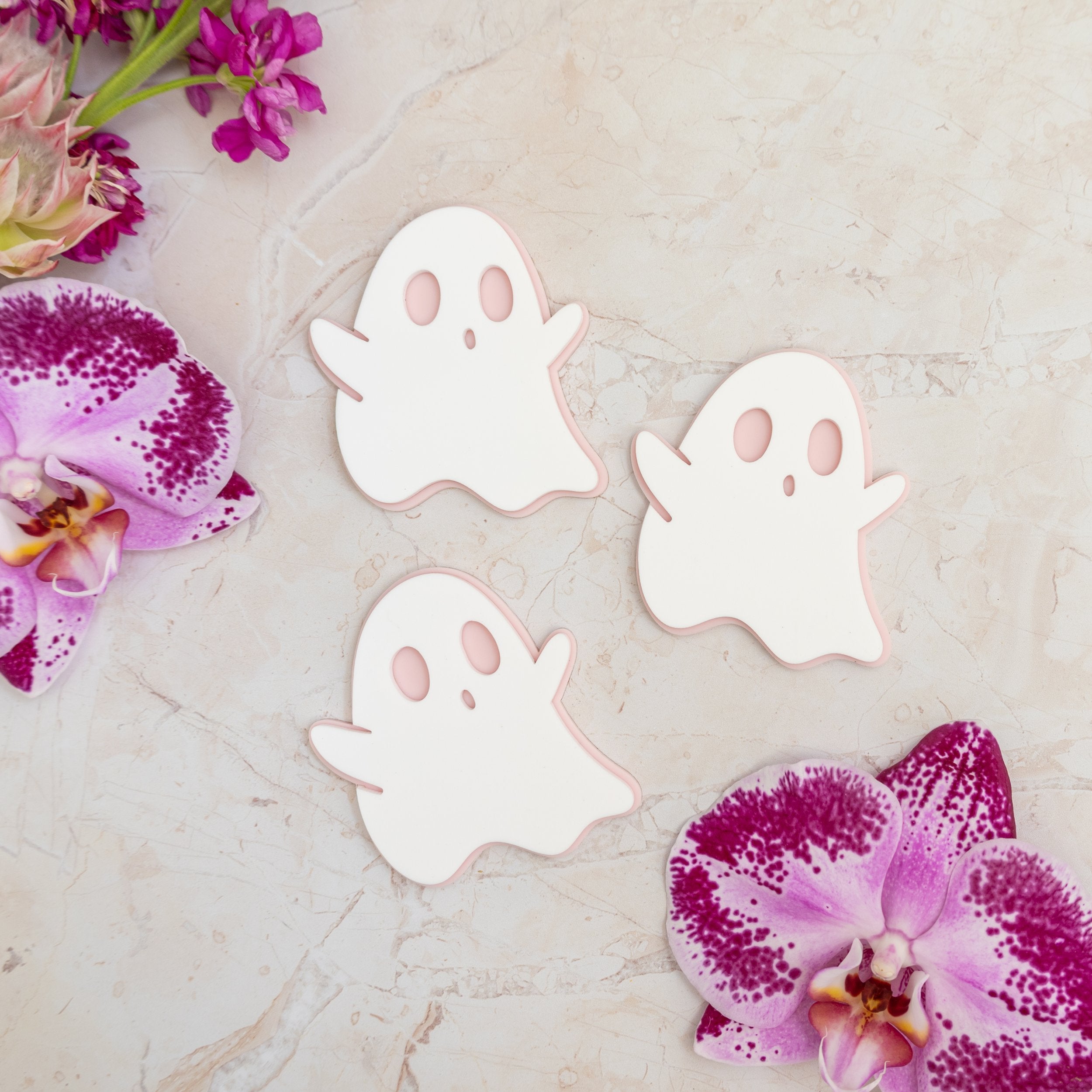 Ghost Mini Plaque (set of 3)-SQ7738762