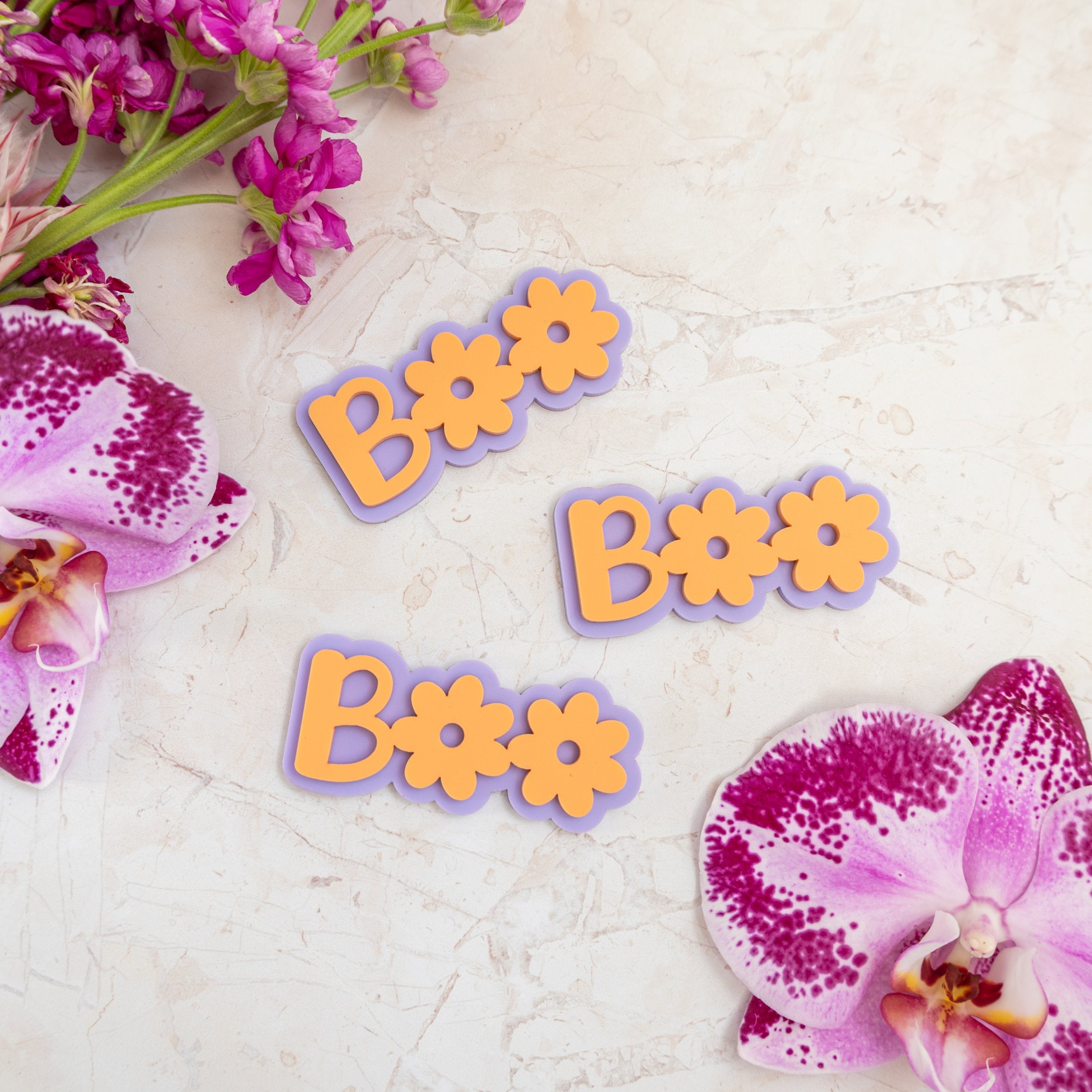 Boo Mini Plaque (set of 3)-SQ3317305