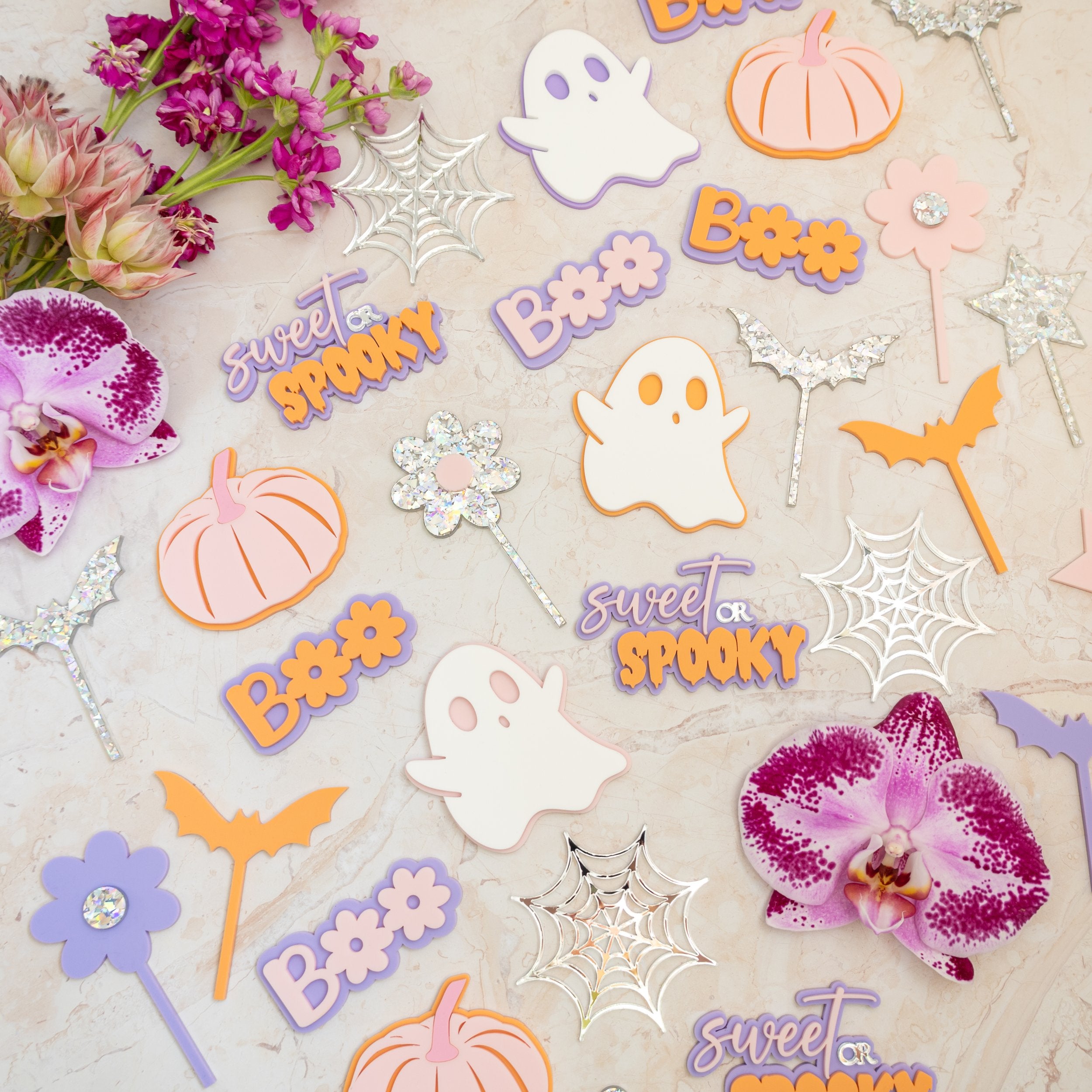 Ghost Mini Plaque (set of 3)-SQ7738762