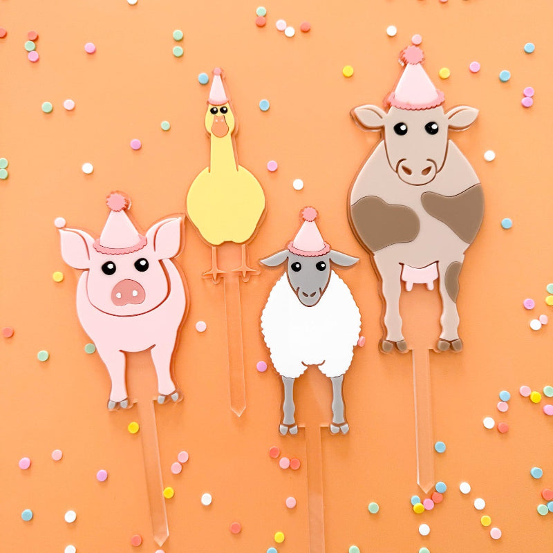 Party Animal Cake Topper