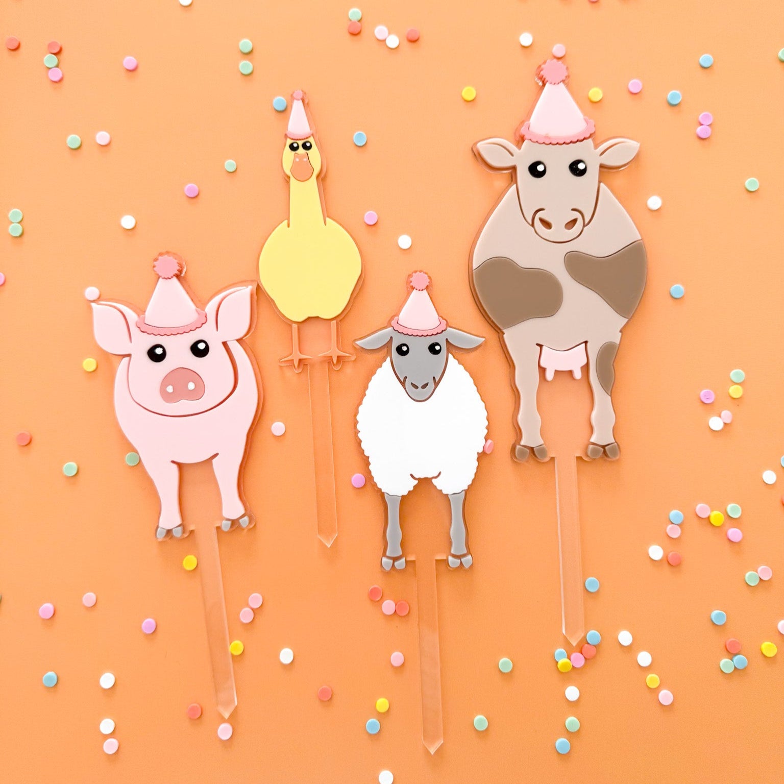 Party Animal Cake Topper
