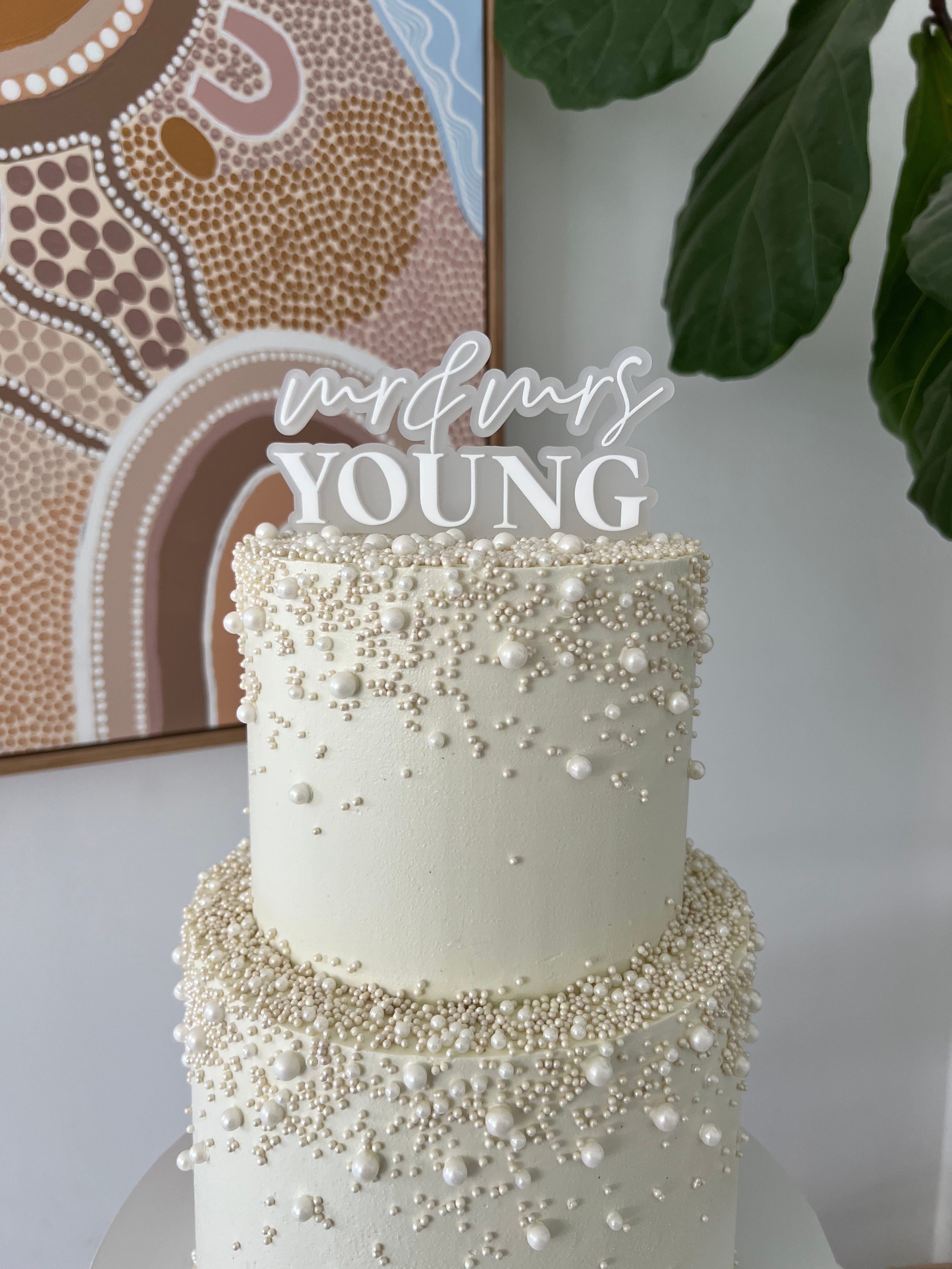 Mr and Mrs Surname Topper