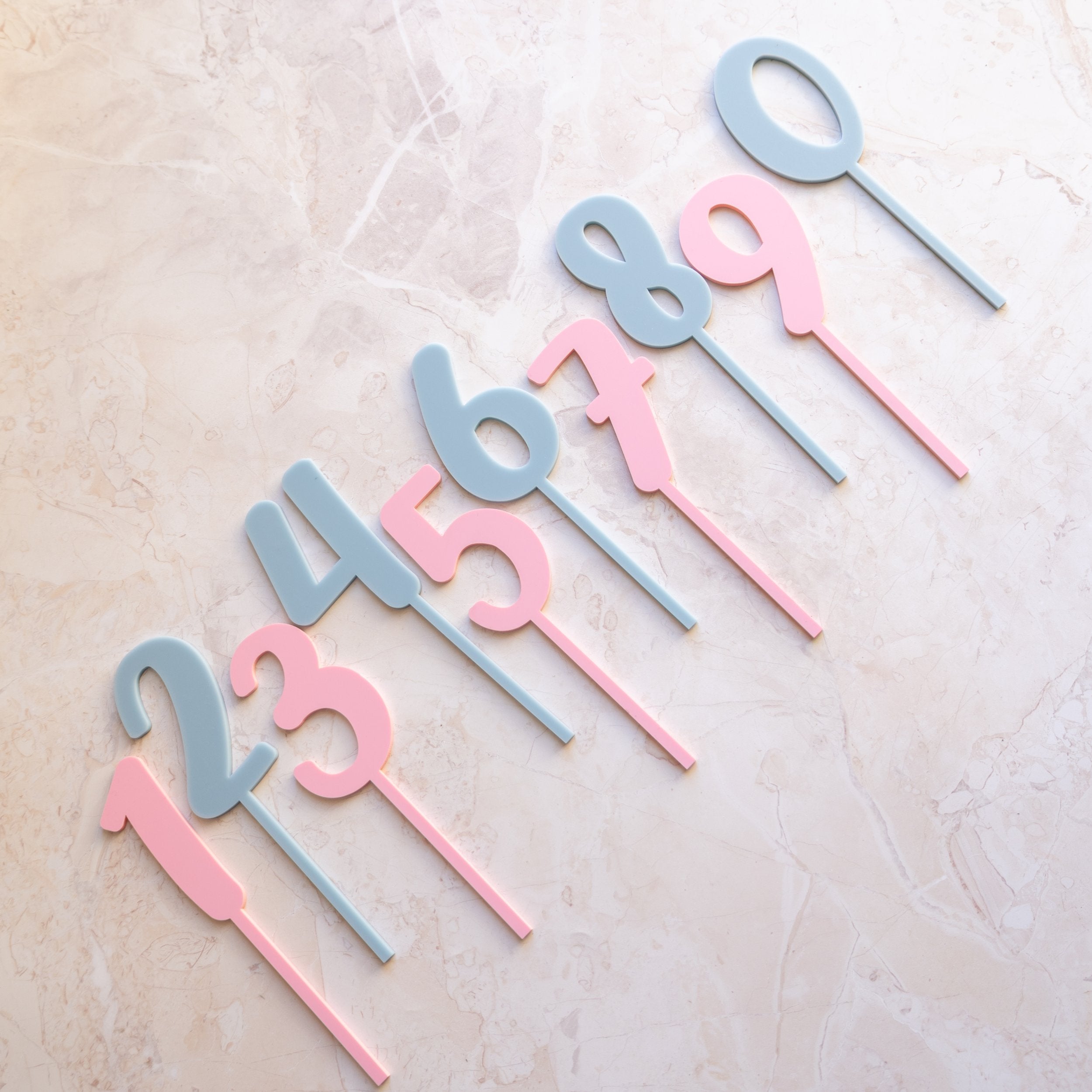 Mini Numbers - Cake Topper